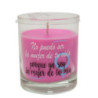 Vela Vaso Perfumada Mensaje Mujeres