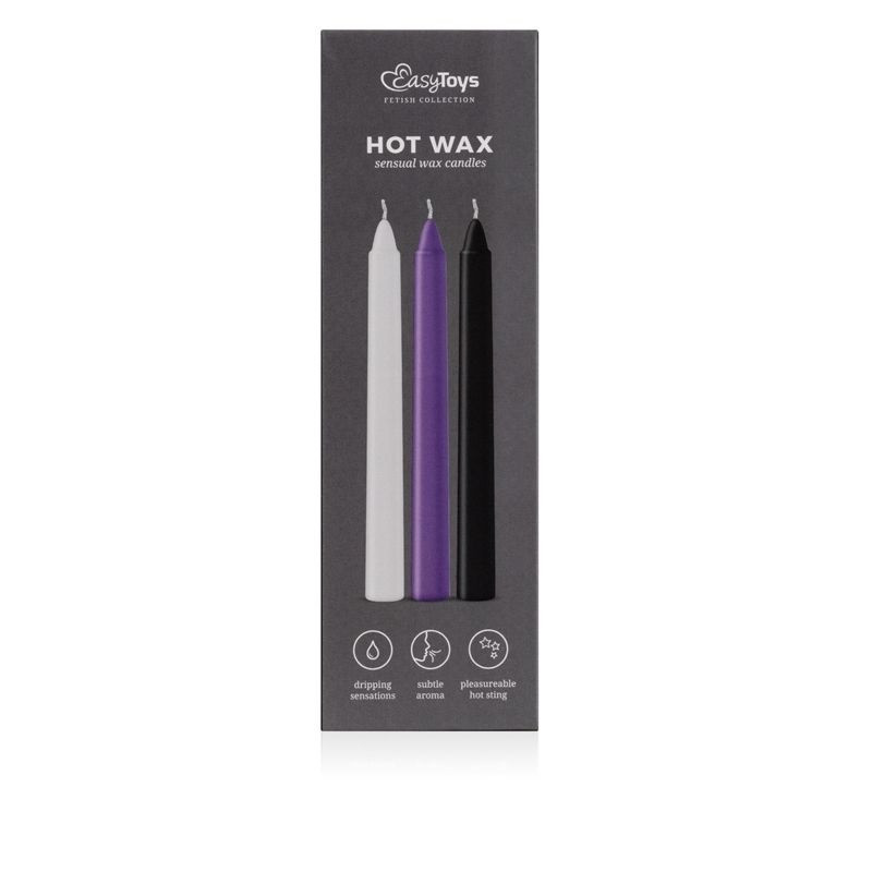 Velas Hot Wax Easy Toys Pack 3 Velas