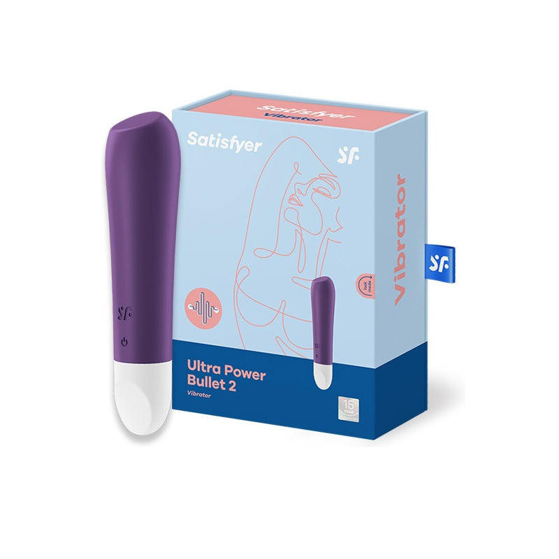 Bala Recargable Satisfyer Ultra Power Bullet 2 Violeta