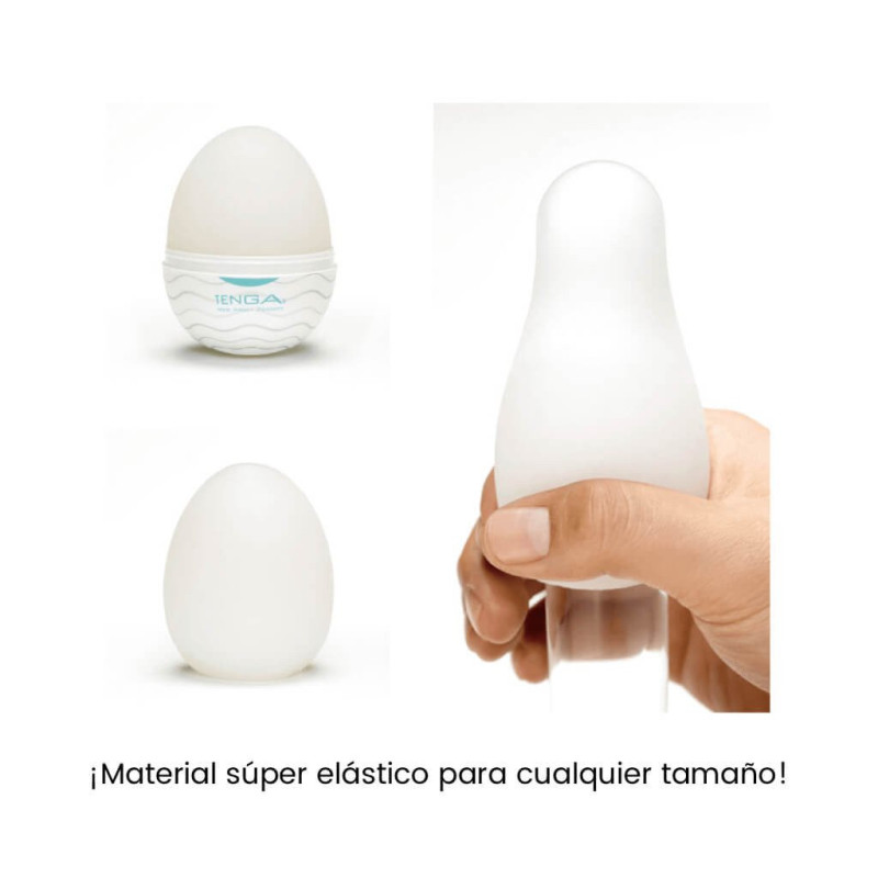 6 Huevos Masturbadores Surtidos Tenga Egg Tipo A