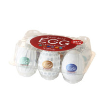 6 Huevos Masturbadores Surtidos Tenga Egg Tipo B