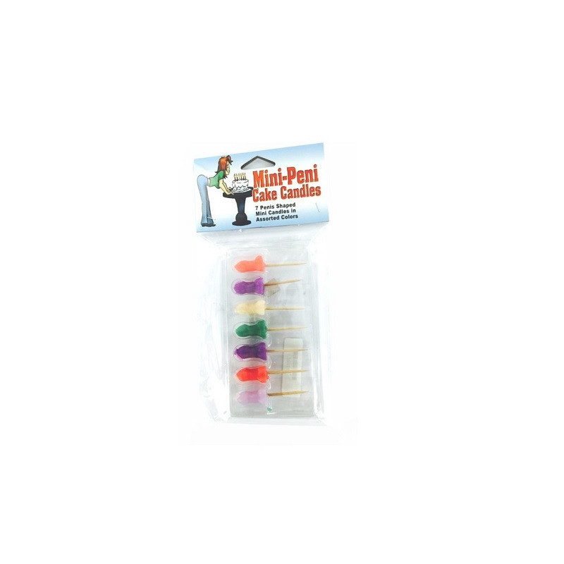 7 Velas Mini Pito Pincho