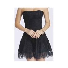 Vestido Corset Con Falda Floral