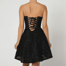 Vestido Corset Con Falda Teenager