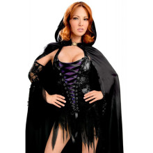 Vestido Halloween Bruja Sexy Queen Lingerie 210794