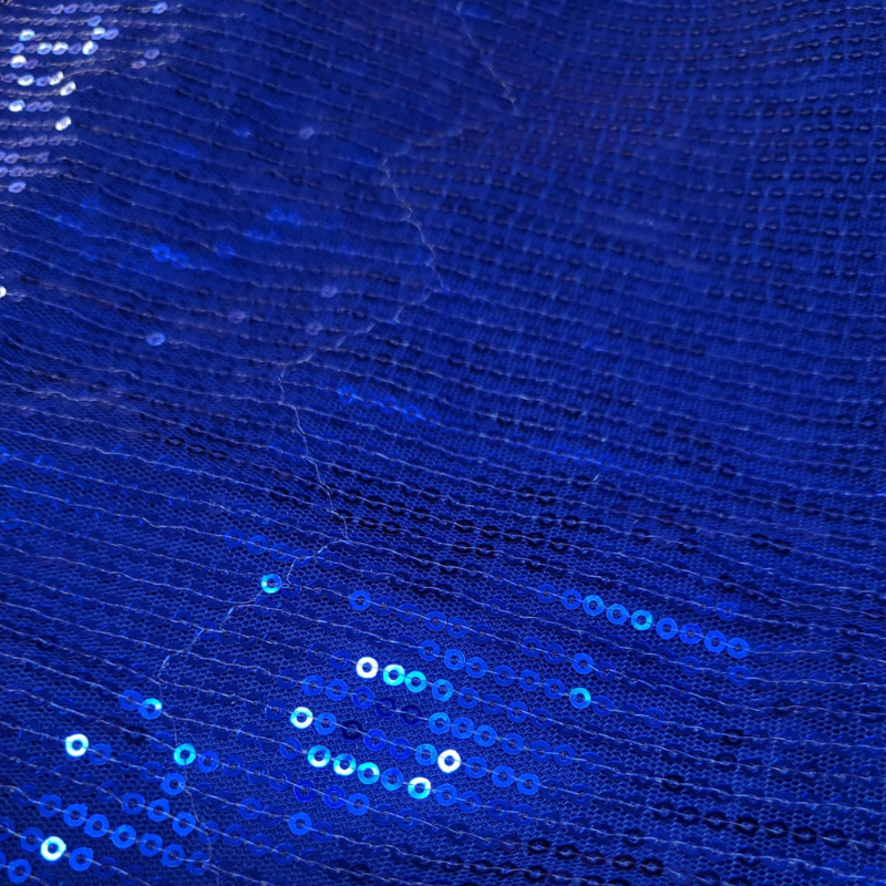 Vestido Lentejuelas Azul