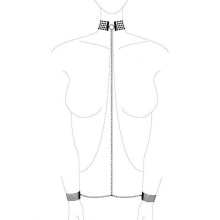 Accesorio Bijoux Cadenas Collar Metálico Dorado