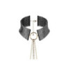 Accesorio Bijoux Cadenas Collar Metálico Negro