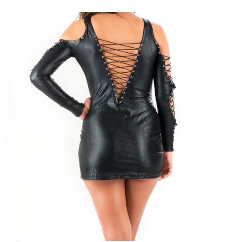 Vestido Wetlook Experiencia Atrevida