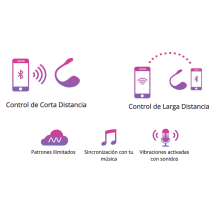 Vibrador APP Control Huevo Recargable Lush By Lovense 2