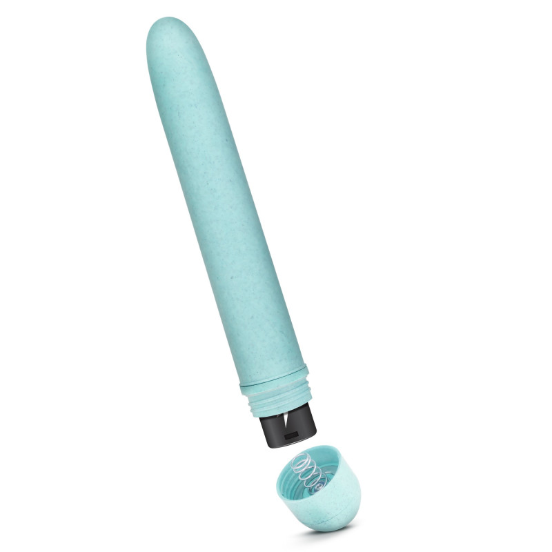 Vibrador Biodegradable Gaia Eco Azul