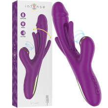Vibrador con Lengua Oscilante y Succionador Recargable Ateneo Intense
