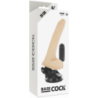 Vibrador De Pilas Base Cock Con Ventosa Regulable 20 cm