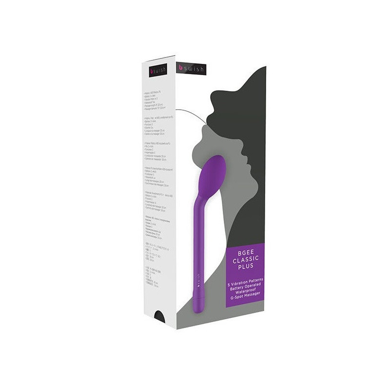 Vibrador de Pilas Bgee Classic Plus B Swish Morado