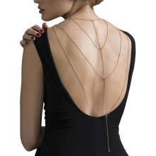Accesorio Bijoux Cadenas Magnifique Back And Cleavage Chain Gold