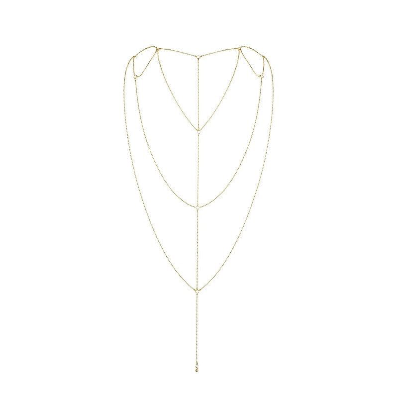 Accesorio Bijoux Cadenas Magnifique Back And Cleavage Chain Gold
