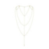 Accesorio Bijoux Cadenas Magnifique Back And Cleavage Chain Gold