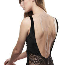 Accesorio Bijoux Cadenas Magnifique Back And Cleavage Chain Silver