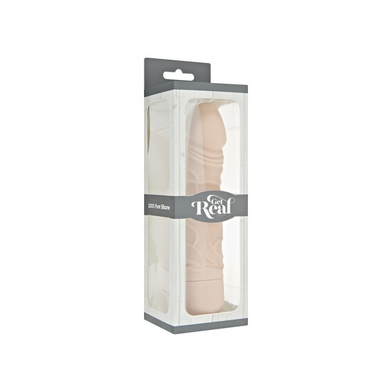 Vibrador De Pilas Get Real Silicona Classic