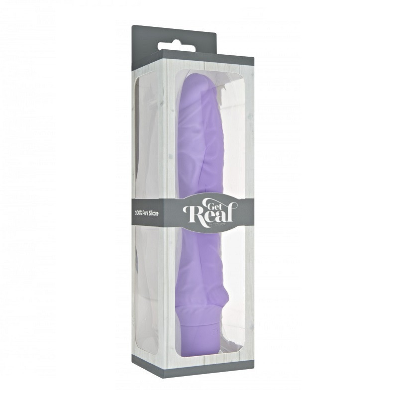 Vibrador De Pilas Get Real Silicona Classic Large