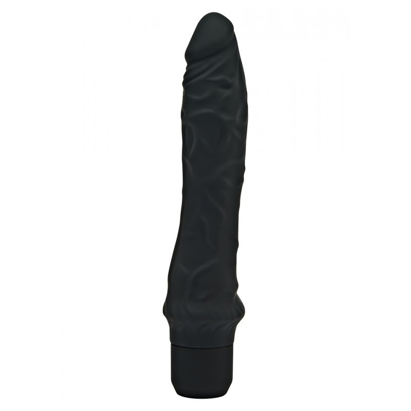 Vibrador De Pilas Get Real Silicona Classic Large Negro
