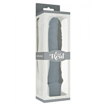 Vibrador De Pilas Get Real Silicona Classic Large Negro
