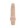 Vibrador De Pilas Get Real Silicona Classic Textura Beis