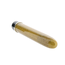 Vibrador de Pilas Liso con Brillos Good Vibes Only