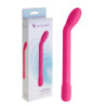 Vibrador De Pilas Masajeador Punto G Lithea Rosa