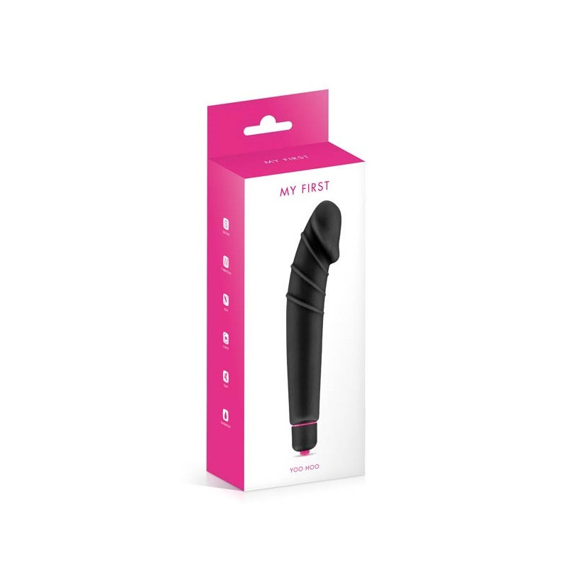 Vibrador De Pilas My First Yoo Hoo Negro
