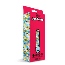 Vibrador De Pilas Pop Tease Azul 5 Prints Charming