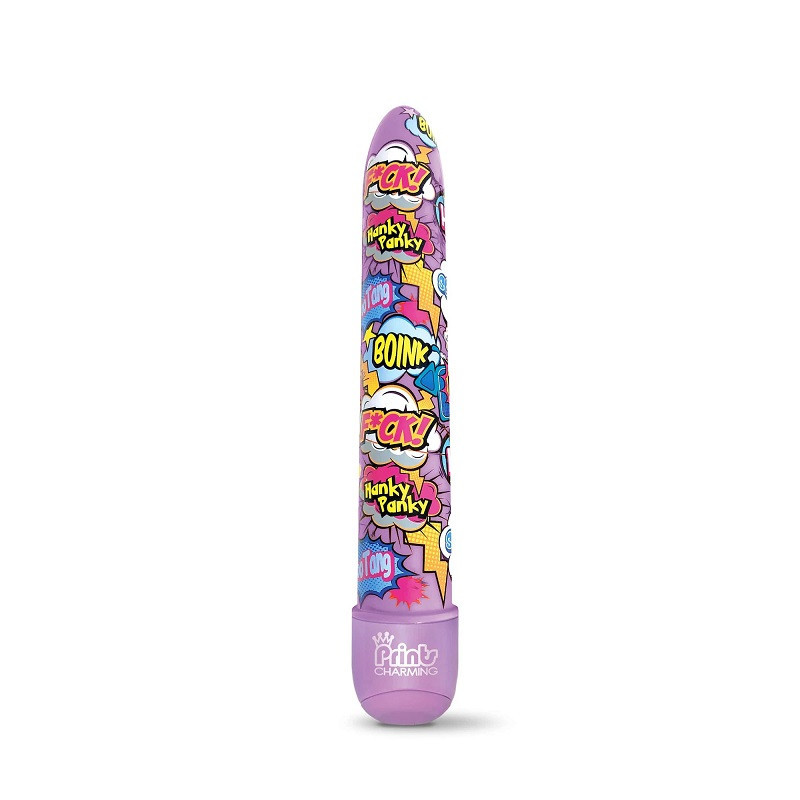 Vibrador De Pilas Pop Tease Lila 7 Prints Charming