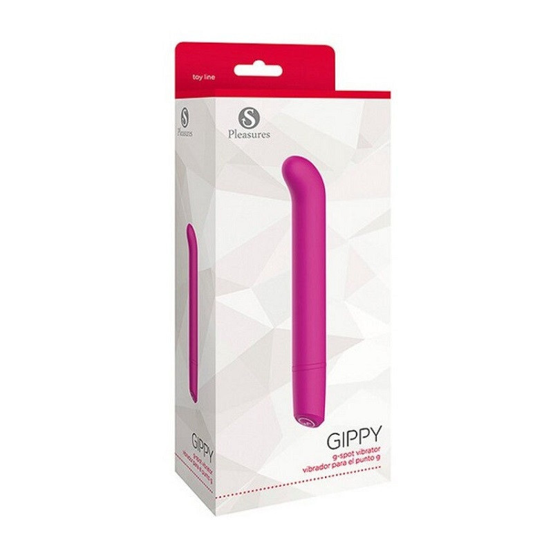 Vibrador De Pilas S Pleasures Punto G Gippy Rosa