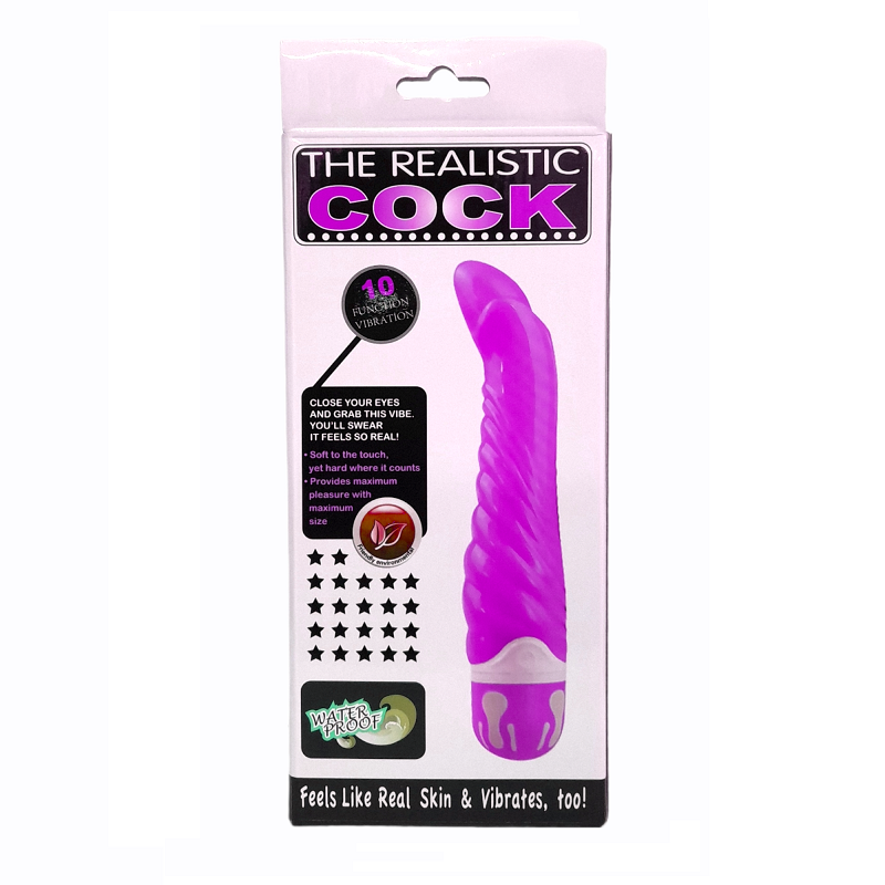Vibrador De Pilas The Realistic Cock GSpot