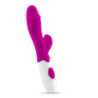 Vibrador Doble Estimulación De Pilas Crushious Lollipop  + Lubricante