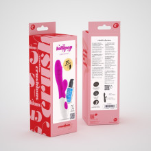 Vibrador Doble Estimulación De Pilas Crushious Lollipop  + Lubricante