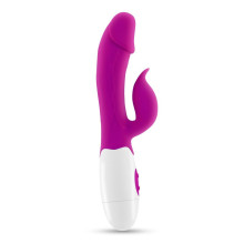 Vibrador Doble Estimulación De Pilas Crushious Mochi + Lubricante