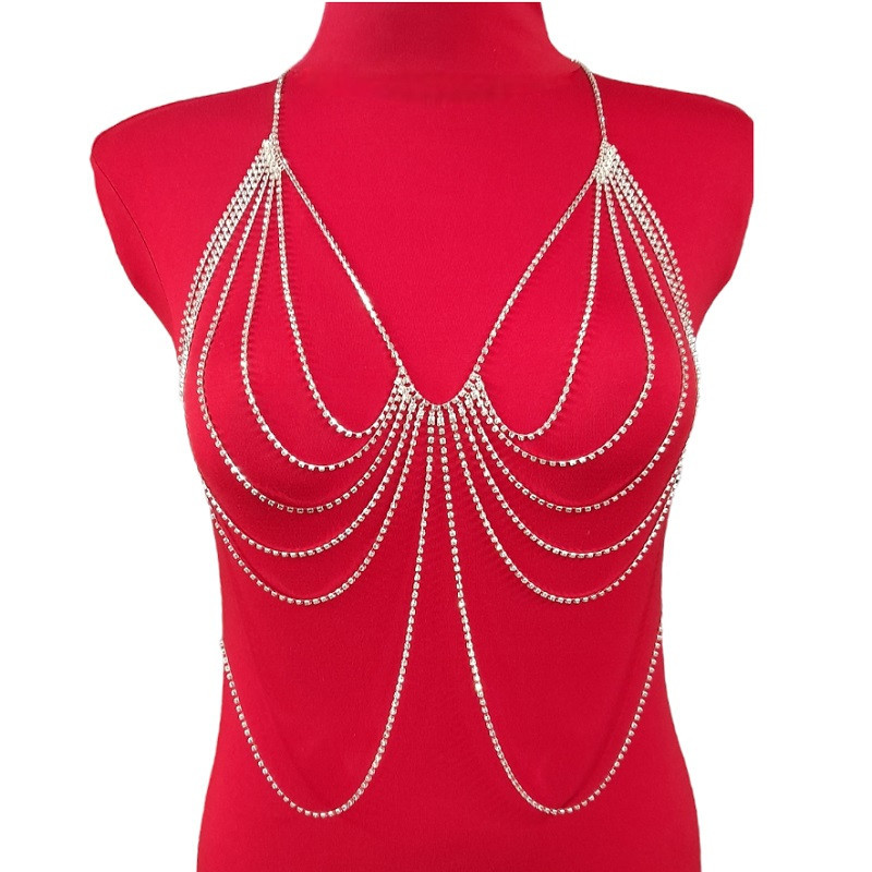 Accesorio Cadenas Collar Con Brillos 62216