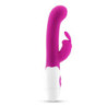 Vibrador Doble Estimulación De Pilas Crushious Rabbit Jigglie + Lubricante
