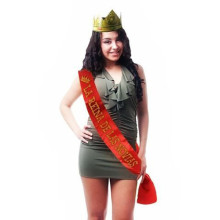 Banda La reina de las novias + Corona