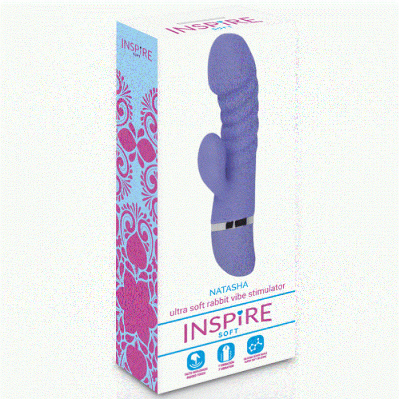 Vibrador Doble estimulación De Pilas Inspire Soft Natasha