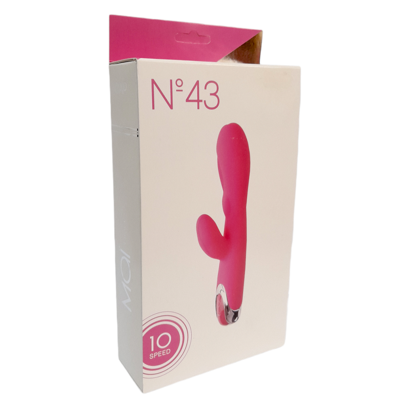Vibrador Doble Estimulación De Pilas Mai Nº 43