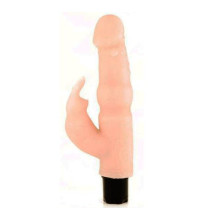 Vibrador Doble Estimulación De Pilas Naughty Bunny