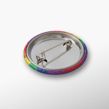 Accesorio Chapa 60 mm. Multicolor Orgullo LGTBI