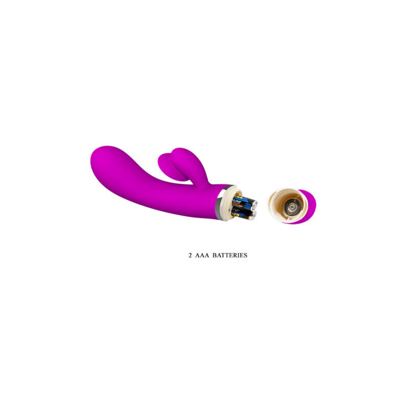 Vibrador Doble Estimulación De Pilas Pretty Love Bert