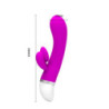 Vibrador Doble Estimulación De Pilas Pretty Love Bert