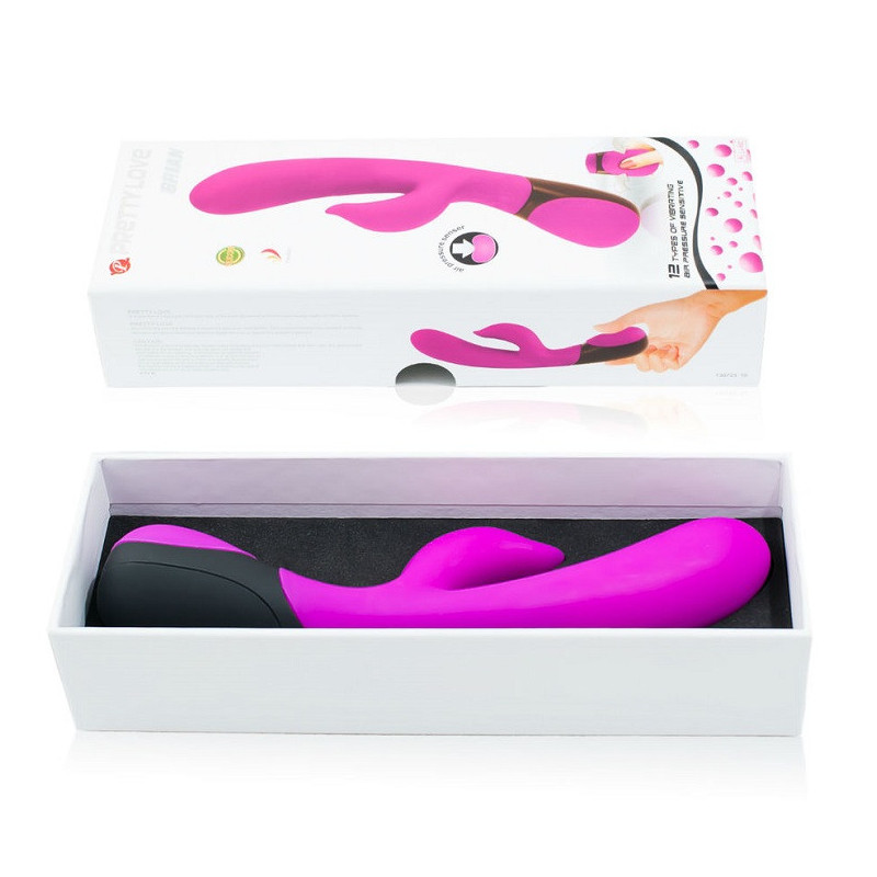 Vibrador Doble Estimulación De Pilas Pretty Love Brian