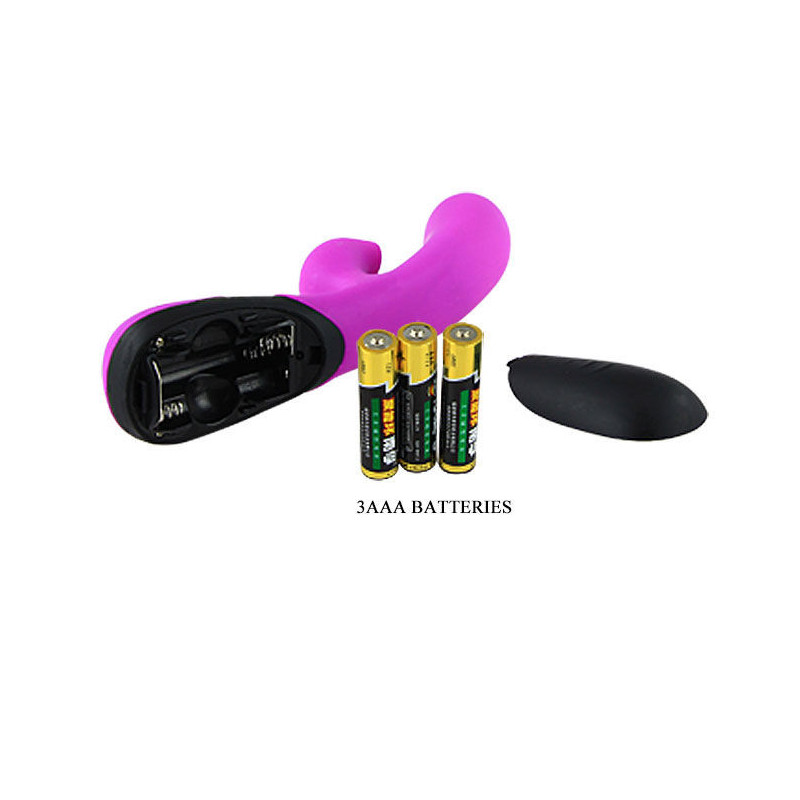 Vibrador Doble Estimulación De Pilas Pretty Love Brian