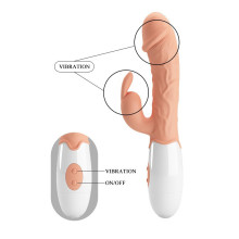 Vibrador Doble Estimulación De Pilas Pretty Love Easter Bunny