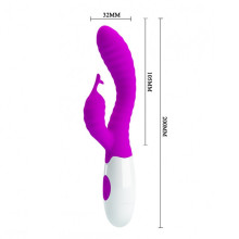 Vibrador Doble Estimulación De Pilas Pretty Love Pete